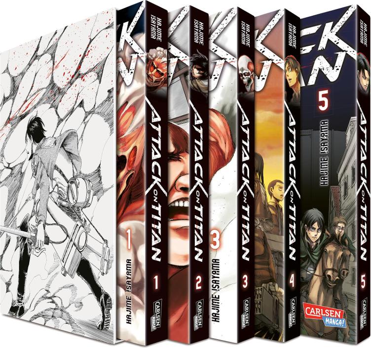 Attack on Titan 1-5