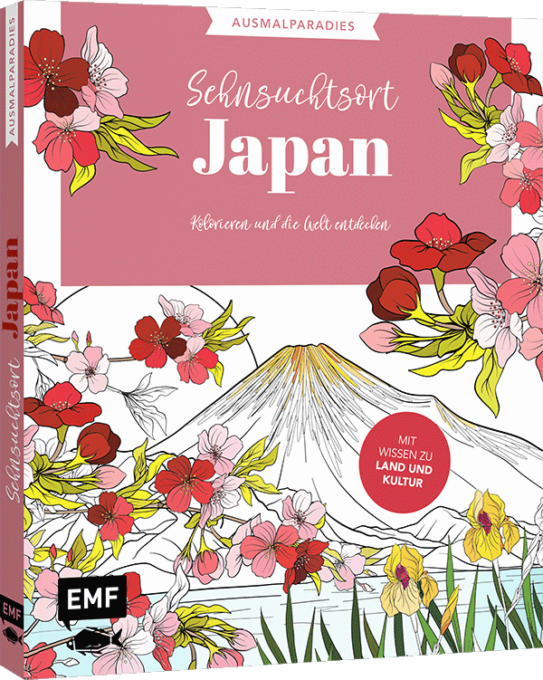 Ausmalparadies - Sehnsuchtsort Japan