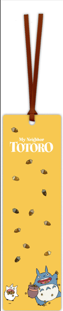 Buchzeichen Totoro gelb