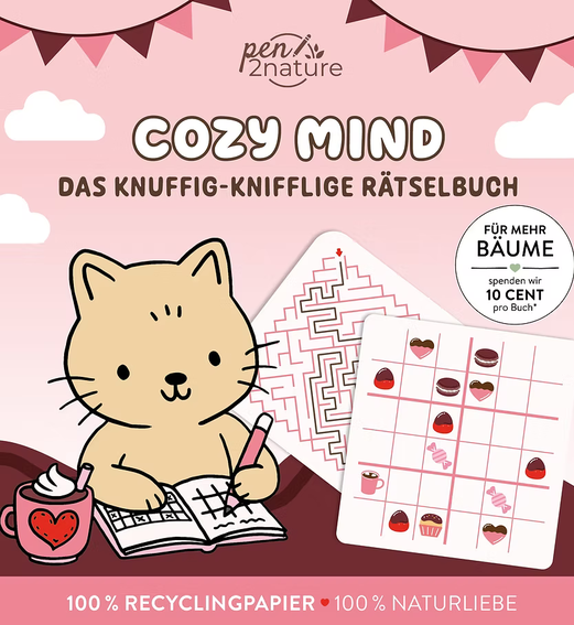 Cozy Mind - Das knuffig-knifflige Rätselbuch