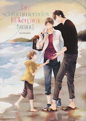 Ein schlummerndes Küken am Strand