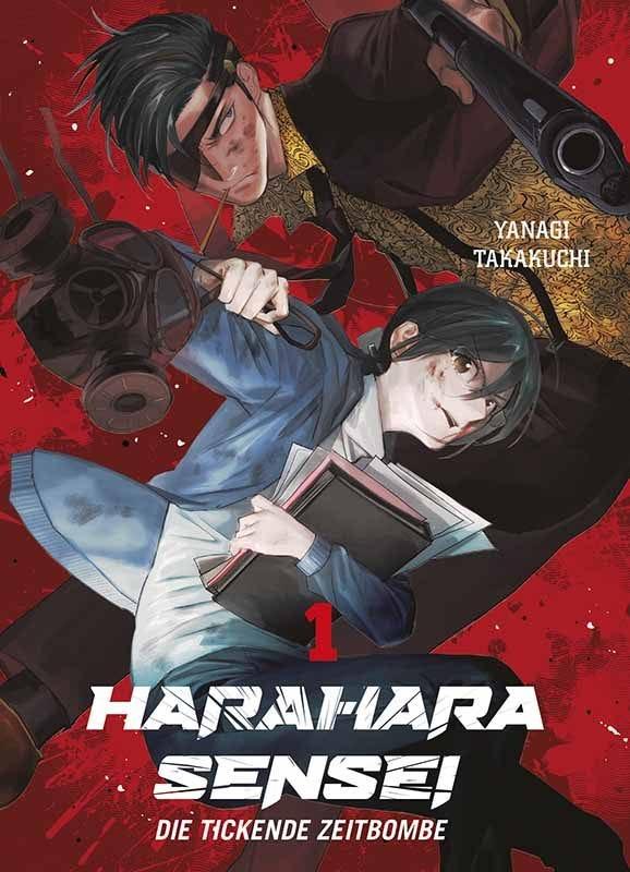 Harahara Sensei - Die tickende Zeitbombe Manga Pack (Band 1-4)