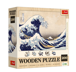 Holz Puzzle - Hokusai - Die grosse Welle
