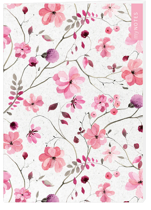 Notizheft Blumenträume