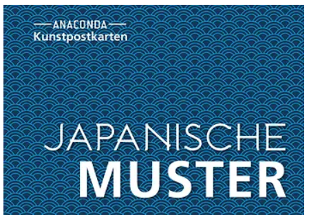 Postkarten-Set Japanische Muster