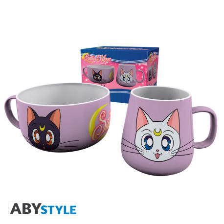 Sailor Moon - Luna & Artemis Breakfast Set